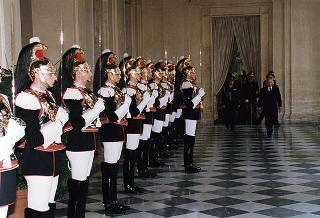 Visita di Stato in Italia del Presidente della Repubblica di Turchia e della signora Demirel