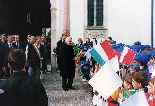 Pavia: visita del Presidente della Repubblica alla città, in occasione delle celebrazioni del VI centenario della Certosa della Madonna delle Grazie