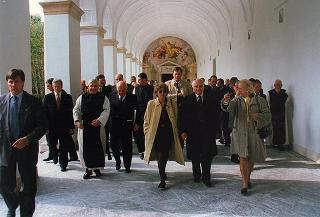 Pavia: visita del Presidente della Repubblica alla città, in occasione delle celebrazioni del VI centenario della Certosa della Madonna delle Grazie