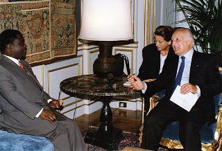 Incontro con il Presidente della Repubblica della Costa d'Avorio Henry Konan Bedie