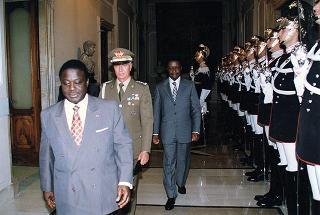 Incontro con il Presidente della Repubblica della Costa d'Avorio Henry Konan Bedie