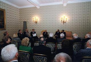 Delegazione di pensionati dell'Associazione artigiani di Bergamo
