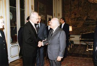 Edmund Stoiber, presidente del Senato della Repubblica Federale di Germania