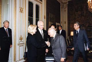 Edmund Stoiber, presidente del Senato della Repubblica Federale di Germania