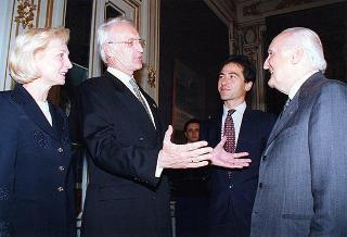 Edmund Stoiber, presidente del Senato della Repubblica Federale di Germania