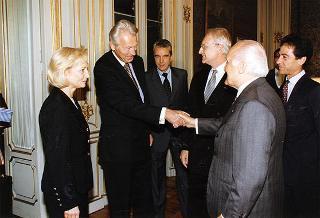 Edmund Stoiber, presidente del Senato della Repubblica Federale di Germania