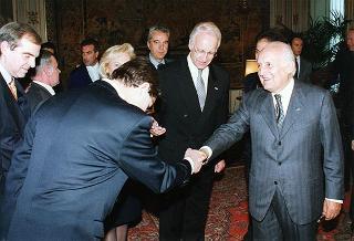 Edmund Stoiber, presidente del Senato della Repubblica Federale di Germania
