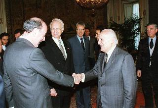 Edmund Stoiber, presidente del Senato della Repubblica Federale di Germania