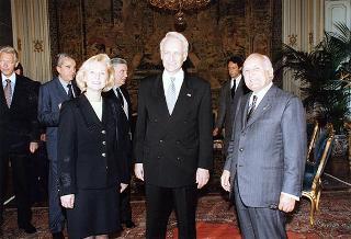 Edmund Stoiber, presidente del Senato della Repubblica Federale di Germania