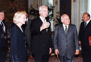 Edmund Stoiber, presidente del Senato della Repubblica Federale di Germania