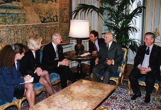 Edmund Stoiber, presidente del Senato della Repubblica Federale di Germania