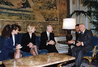 Edmund Stoiber, presidente del Senato della Repubblica Federale di Germania