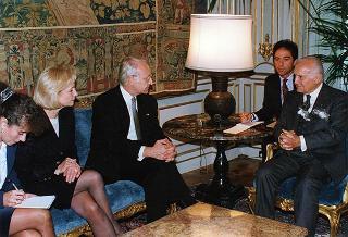 Edmund Stoiber, presidente del Senato della Repubblica Federale di Germania