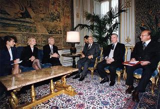 Edmund Stoiber, presidente del Senato della Repubblica Federale di Germania