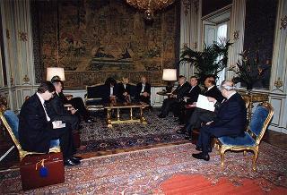 Edmund Stoiber, presidente del Senato della Repubblica Federale di Germania