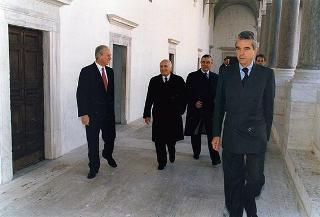 Roma, Palazzo della Cancelleria: intervento del Presidente della Repubblica alla cerimonia celebrativa della 72^ Giornata mondiale del risparmio