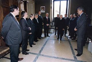 Roma, Palazzo della Cancelleria: intervento del Presidente della Repubblica alla cerimonia celebrativa della 72^ Giornata mondiale del risparmio