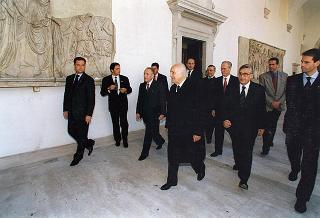 Roma, Palazzo della Cancelleria: intervento del Presidente della Repubblica alla cerimonia celebrativa della 72^ Giornata mondiale del risparmio
