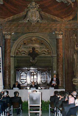 Roma, Palazzo della Cancelleria: intervento del Presidente della Repubblica alla cerimonia celebrativa della 72^ Giornata mondiale del risparmio