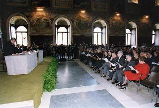 Roma, Palazzo della Cancelleria: intervento del Presidente della Repubblica alla cerimonia celebrativa della 72^ Giornata mondiale del risparmio