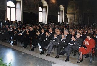 Roma, Palazzo della Cancelleria: intervento del Presidente della Repubblica alla cerimonia celebrativa della 72^ Giornata mondiale del risparmio