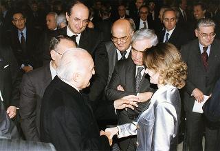 Roma, Palazzo della Cancelleria: intervento del Presidente della Repubblica alla cerimonia celebrativa della 72^ Giornata mondiale del risparmio