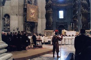 Città del Vaticano: intervento del Presidente della Repubblica alla Messa, celebrata dal Santo Padre Giovanni Paolo II, nel 50° anniversario della sua ordinazione sacerdotale