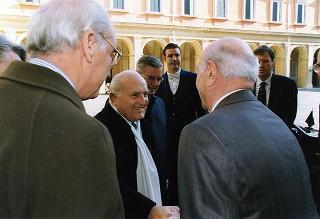 Deposizione di una corona d'alloro sulla lapide dei Caduti del Quirinale, in occasione del Giorno dell'Unità Nazionale - Palazzo del Quirinale