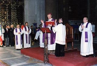 Roma, Basilica di S. Maria degli Angeli: intervento del Presidente della Repubblica alla S. Messa commemorativa dei Caduti italiani di tutti i fronti e di tutte le parti belligeranti, in occasione del Giorno del'Unità Nazionale