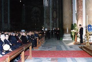Roma, Basilica di S. Maria degli Angeli: intervento del Presidente della Repubblica alla S. Messa commemorativa dei Caduti italiani di tutti i fronti e di tutte le parti belligeranti, in occasione del Giorno del'Unità Nazionale