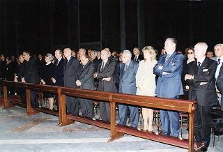 Roma, Basilica di S. Maria degli Angeli: intervento del Presidente della Repubblica alla S. Messa commemorativa dei Caduti italiani di tutti i fronti e di tutte le parti belligeranti, in occasione del Giorno del'Unità Nazionale
