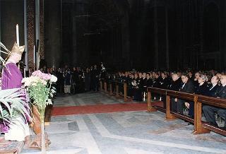 Roma, Basilica di S. Maria degli Angeli: intervento del Presidente della Repubblica alla S. Messa commemorativa dei Caduti italiani di tutti i fronti e di tutte le parti belligeranti, in occasione del Giorno del'Unità Nazionale