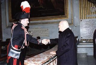 Roma, Basilica di S. Maria degli Angeli: intervento del Presidente della Repubblica alla S. Messa commemorativa dei Caduti italiani di tutti i fronti e di tutte le parti belligeranti, in occasione del Giorno del'Unità Nazionale