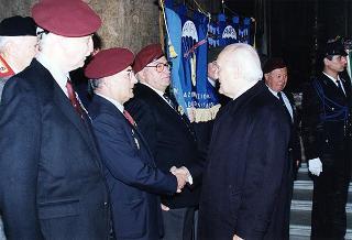 Roma, Basilica di S. Maria degli Angeli: intervento del Presidente della Repubblica alla S. Messa commemorativa dei Caduti italiani di tutti i fronti e di tutte le parti belligeranti, in occasione del Giorno del'Unità Nazionale