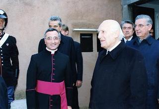 Roma, Basilica di S. Maria degli Angeli: intervento del Presidente della Repubblica alla S. Messa commemorativa dei Caduti italiani di tutti i fronti e di tutte le parti belligeranti, in occasione del Giorno del'Unità Nazionale