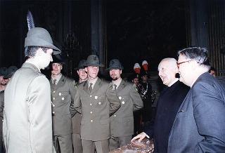 Roma, Basilica di S. Maria degli Angeli: intervento del Presidente della Repubblica alla S. Messa commemorativa dei Caduti italiani di tutti i fronti e di tutte le parti belligeranti, in occasione del Giorno del'Unità Nazionale
