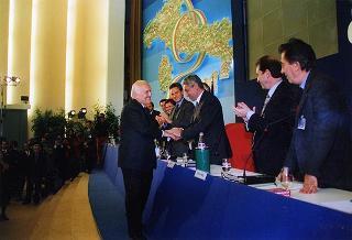 Venezia: intervento del Presidente della Repubblica alla cerimonia inaugurale della XIII Assemblea generale dell'ANCI ed al Concerto di musiche spirituali delle religioni abramiche "Canto degli spiriti sopra le acque"