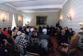 Prof. Tommaso Daniele, presidente dell'Unione italiana ciechi, con il Consiglio direttivo