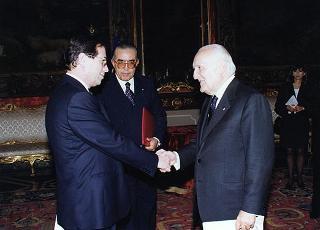 Marcelo Fernandez de Cordoba Ponce, nuovo amabasciatore della Repubblica dell'Equador: presentazione lettere credenziali