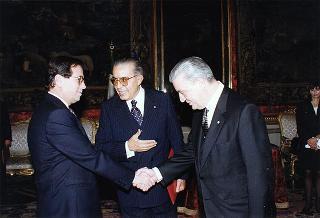 Marcelo Fernandez de Cordoba Ponce, nuovo amabasciatore della Repubblica dell'Equador: presentazione lettere credenziali