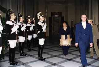 Akosita Fineanganofo, nuovo amabasciatore del Regno di Tonga: presentazione lettere credenziali