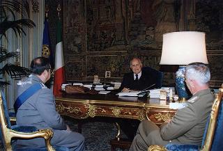 Gen. div. Michele Mola, Comandante in 2^ della Guardia di Finanza: visita di congedo