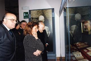 Roma, ex Teatro dei Dioscuri: intervento del Presidente della Repubblica alla cerimonia di inaugurazione della Mostra bibliografica "I libri in maschera: Luigi Pirandello e le biblioteche"