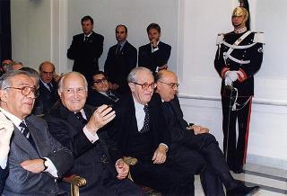 Roma, ex Teatro dei Dioscuri: intervento del Presidente della Repubblica alla cerimonia di inaugurazione della Mostra bibliografica "I libri in maschera: Luigi Pirandello e le biblioteche"