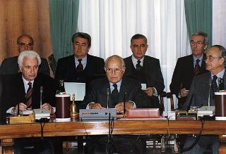 Roma, Palazzo dei Marescialli: intervento del Presidente della Repubblica alla seduta del CSM