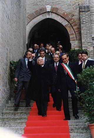 Rimini: visita del Presidente della Repubblica alla città
