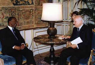 Incontro con il Vice Presidente della Repubblica del Sud Africa Thabo M. Mbeki