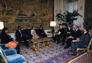Incontro con il Vice Presidente della Repubblica del Sud Africa Thabo M. Mbeki