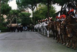 Roma: intervento del Presidente della Repubblica alla Scuola ufficiali carabinieri, in occasione dell'inaugurazione dell'anno accademico 1996-1997