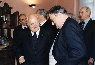 Roma: intervento del Presidente della Repubblica alla Scuola ufficiali carabinieri, in occasione dell'inaugurazione dell'anno accademico 1996-1997
